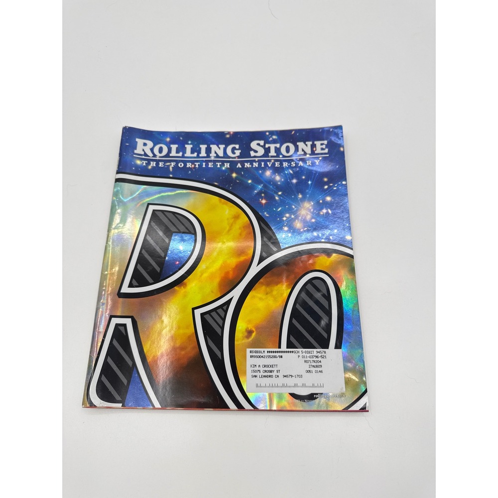 Rolling Stone 40th Anniversary Issue 1039 Nov 15 2007 Future of Music Bill Gates